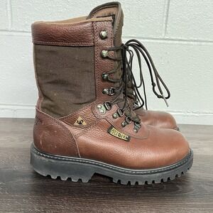 Rocky Leather Boots Mens 8M Thinsulate 800G Insulated Brown #9173